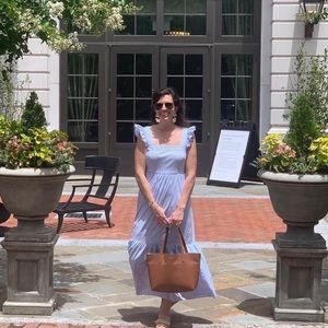 Gal Meets Glam Seersucker Dress